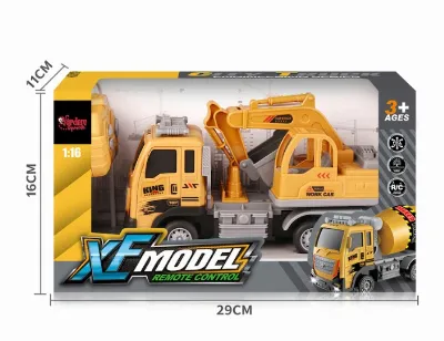 Vardem Uzaktan Kumandalı Full Fonksiyon Şarjlı 1:16 XF Model İş Kamyonu