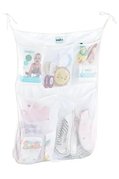 BabyJem Yatak Başı Organizer 555 Beyaz