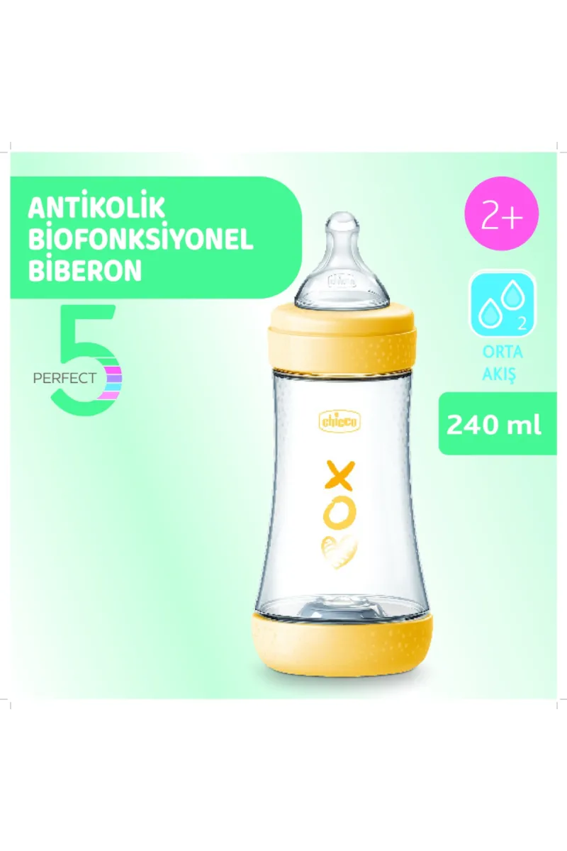 Chicco Perfect 5 Antikolik Biberon PP 240 ml Boy