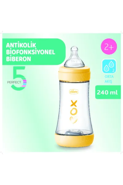 Chicco Perfect 5 Antikolik Biberon PP 240 ml Boy