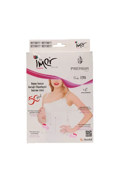 İmer Emzirme Korse Atlet 1298 White