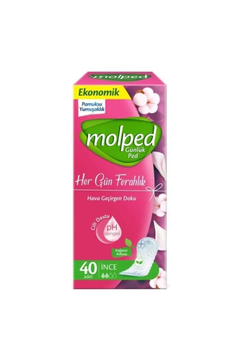 Molped Her Gün Ferahlık Ped Eko 40'lı