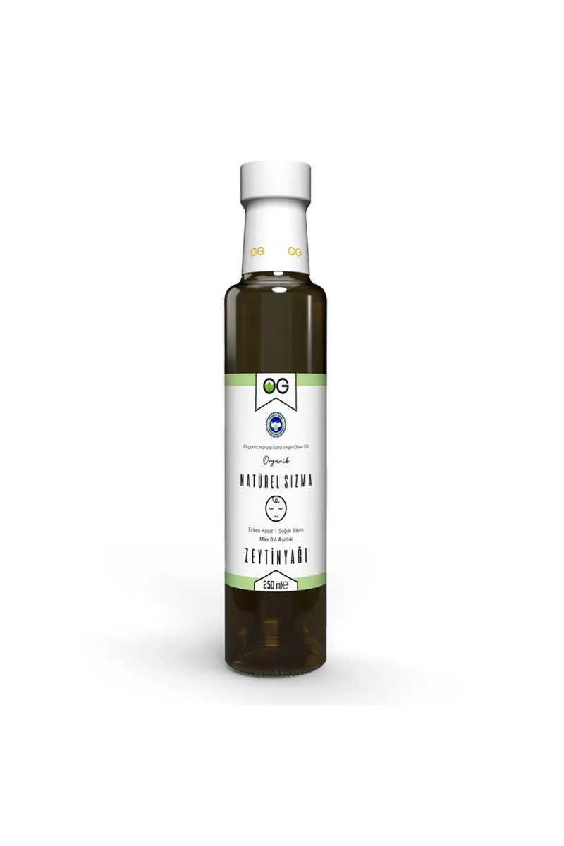 OG Natural Organik Bebek Zeytinyağı 250 ml 6+ Ay