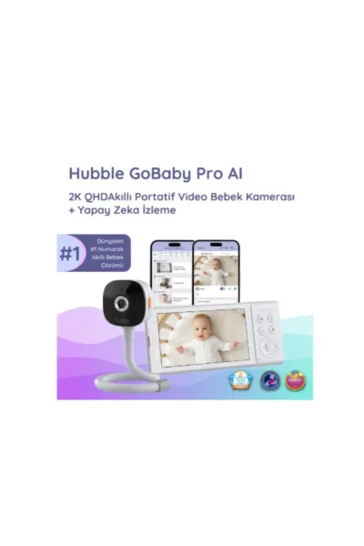 Hubble Go BabyPro 5 İnç Dijital Bebek Kamerası HBL020