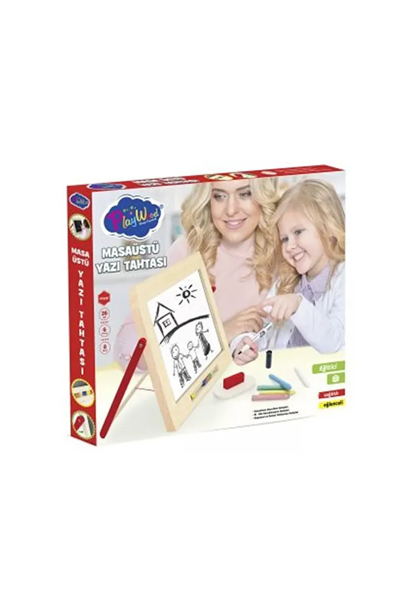 PlayWood Ahşap Masa Üstü Yazı Tahtası 385