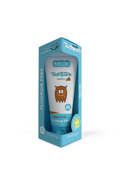 Babyton Organik Doğal Hindistan Cevizi Aromalı Diş Macunu 50 Gr