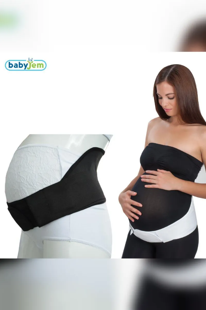 BabyJem Hamile ve Bel Destek Bandı 249 Siyah