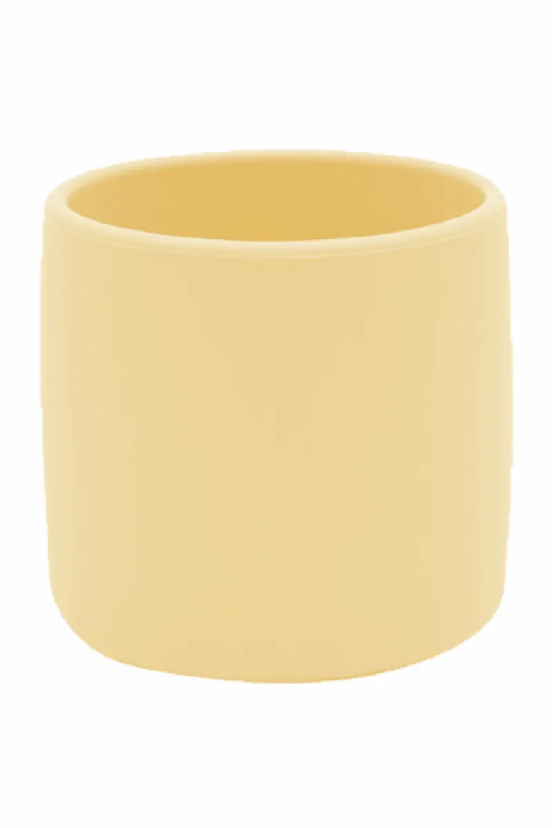 OiOi Silikon Mini Bardak Mellow Yellow