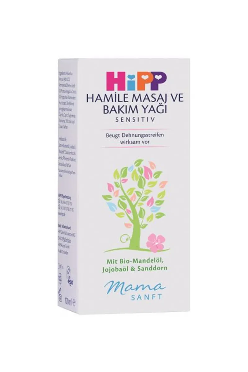 Hipp Hamile Masaj ve Bakım Yağı 100 ml