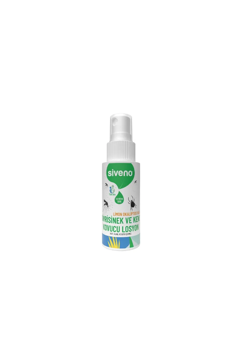 Siveno %100 Doğal Sivrisinek ve Kene Kovucu Sprey Krem 50 ml