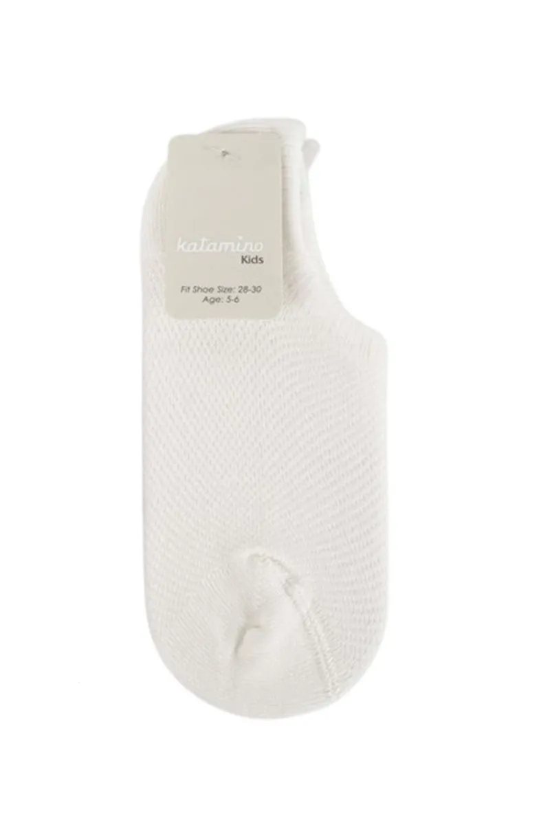 Katamino Lacoste Kız Babet Çorap K90008 Asorti