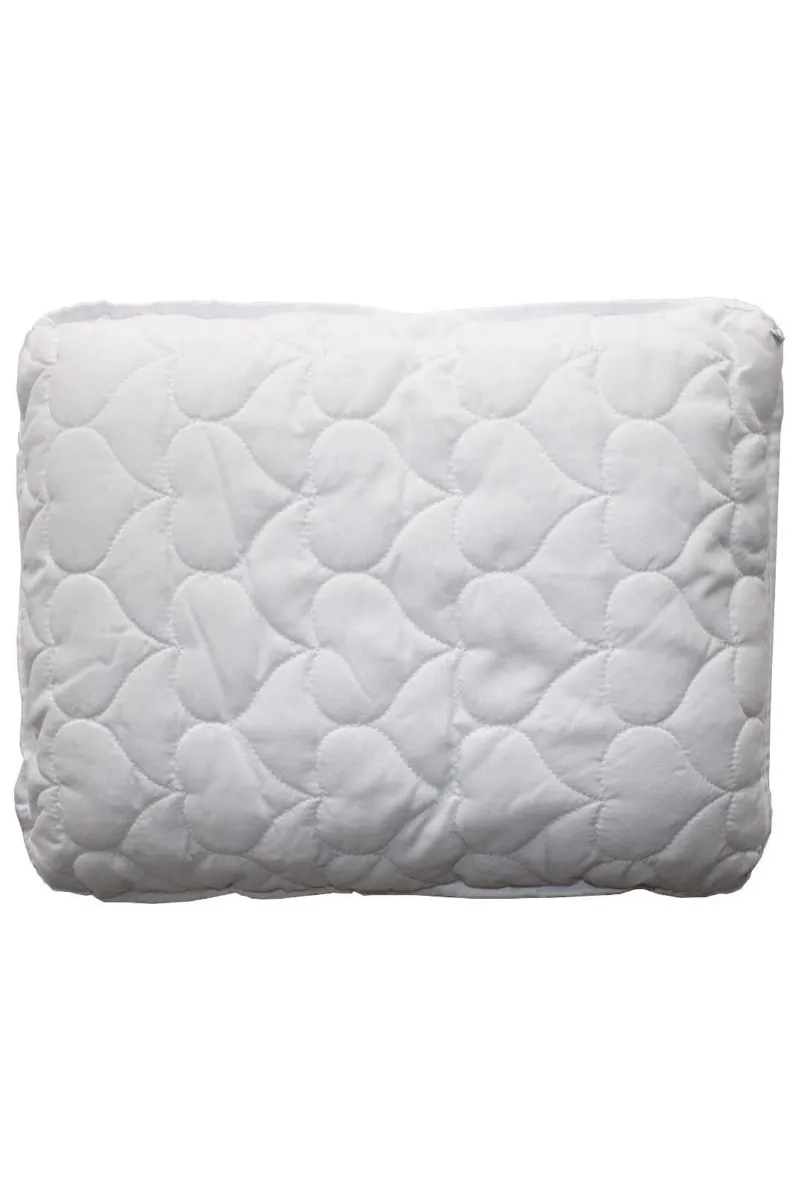Beyaz Microfiber Kapitoneli Yastık