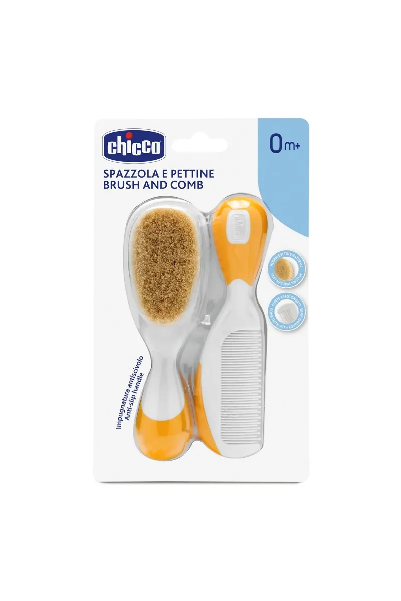 Chicco Fırça ve Tarak Seti 0 Ay+ Turuncu