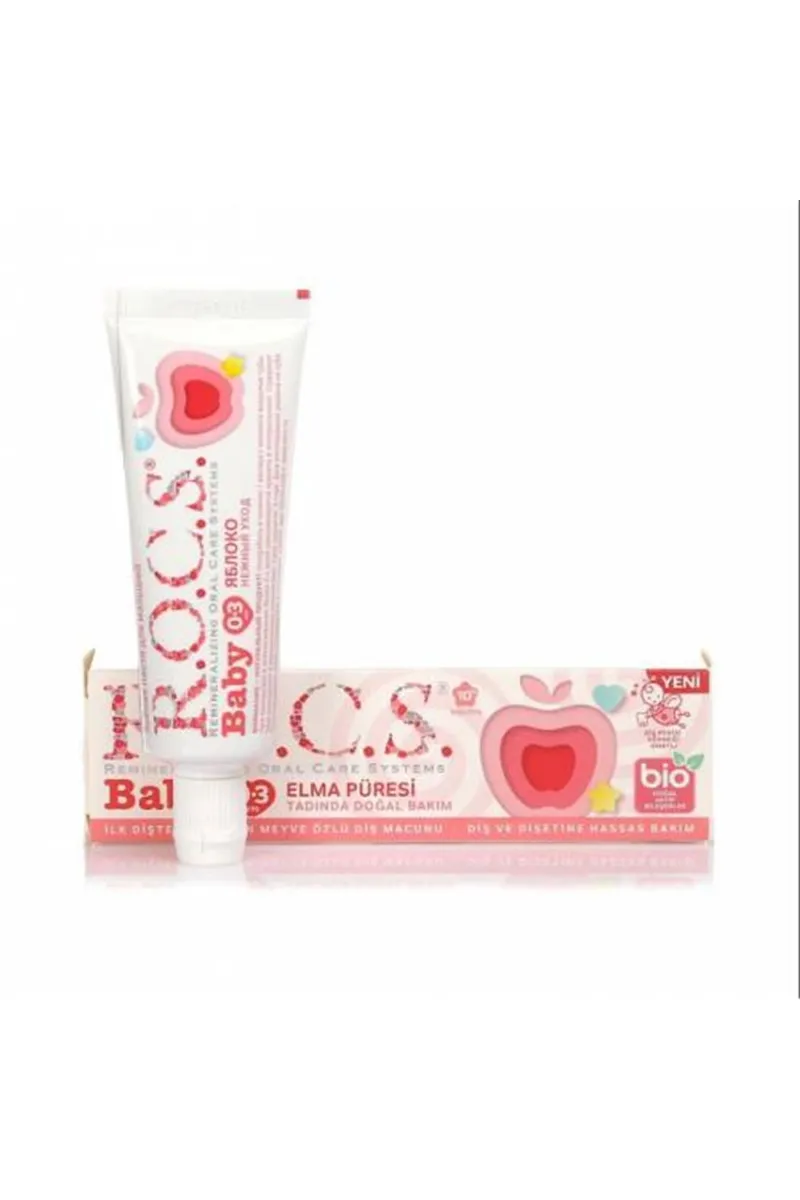 R.O.C.S. Baby Diş Macunu 0-3 Yaş 35 ml Elma