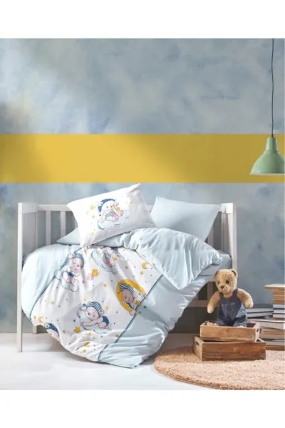 Cotton Box Ranforce Bebek Nevresim Takımı Bear