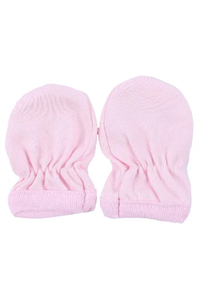 Pembe Lastikli Bebek Eldiveni