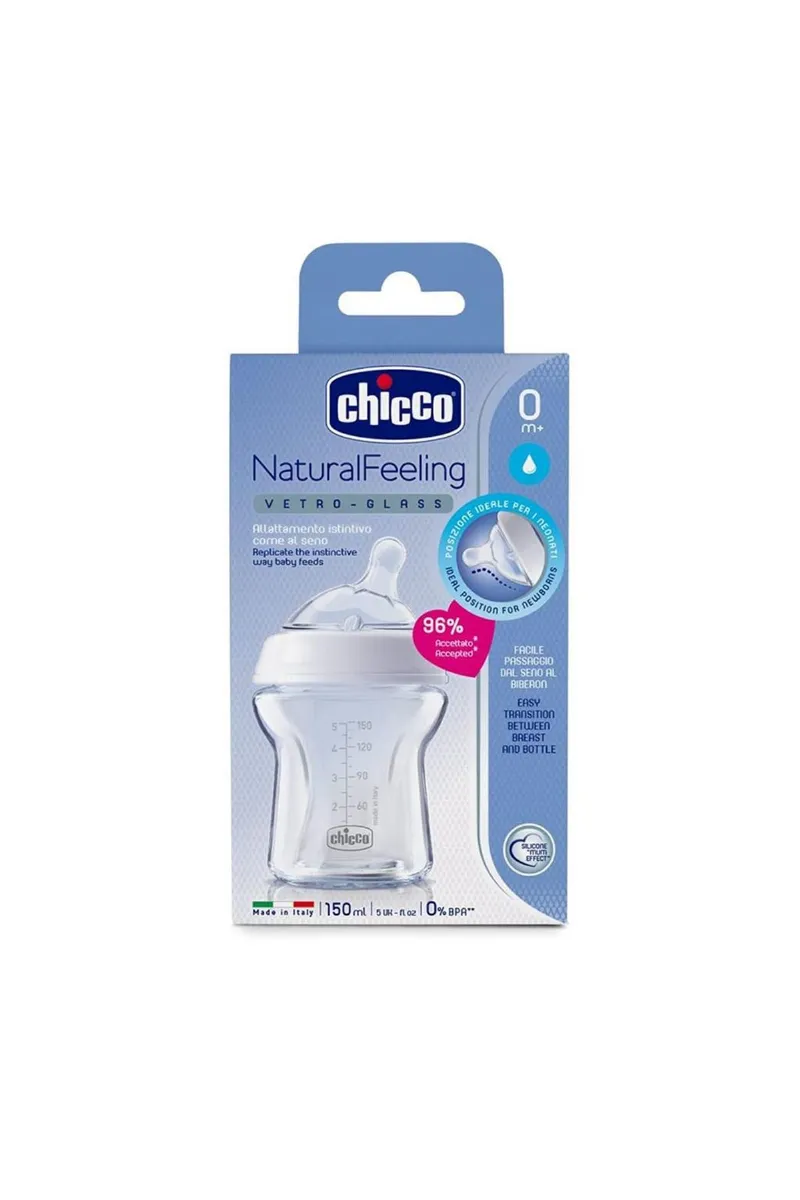 Chicco NaturalFeeling Cam Biberon 0+ Ay 150 ml