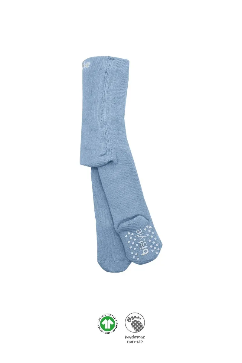 Bistyle Kaymaz Basic Külotlu Çorap 50501 Mavi