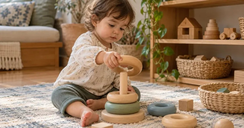Montessori Oyuncaklar: 0-3 Yaş İçin Yaşa Göre Seçim Rehberi