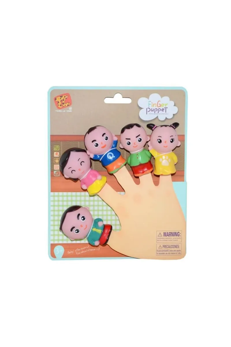 Finger Puppet İnsan Figürlü Parmak Kuklası