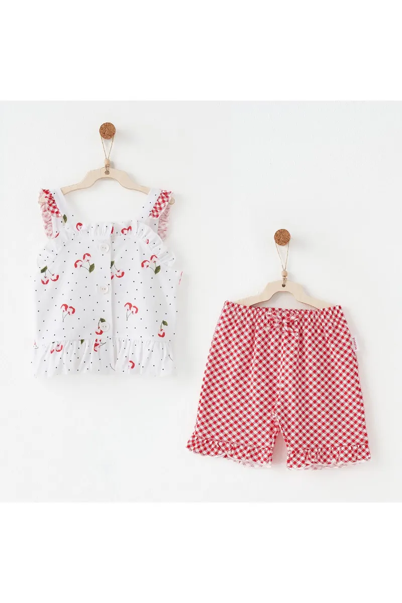 Andywawa AC26684 Cherry Chatty 2li Takım Red