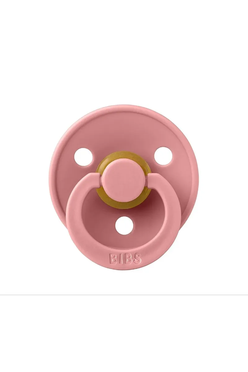 Bibs Colour Kauçuk Emzik 0-6 Ay Dusty Pink