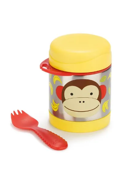 Skip Hop Zoo Paslanmaz Çelik Termos 325 ml Maymun