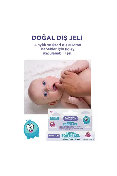 Babyton Bebekler İçin Doğal Diş Jeli