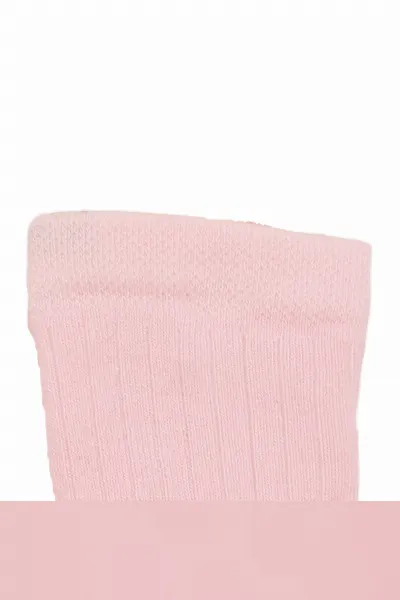 Unisex Pembe Love Kaydırmaz Taban Polar Çorap