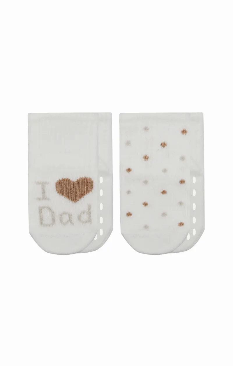 Bistyle Mom Dad Penye Kaymaz Soket Çorap 2li 10147 Puan Dad