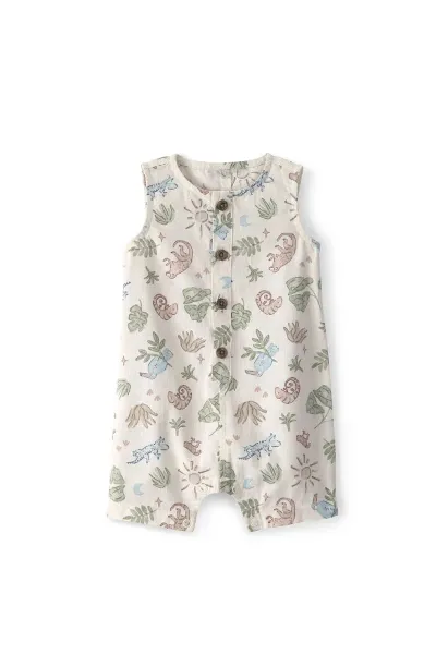 Carters Erkek Bebek Kısa Tulum 1U590510 Renkli