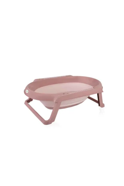 BabyJem Katlanır Banyo 5'Li Küvet Seti 596 Somon