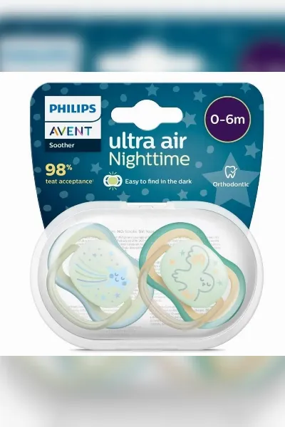 Philips Avent Ultra Air Gece Emzik 0-6 Ay Erkek