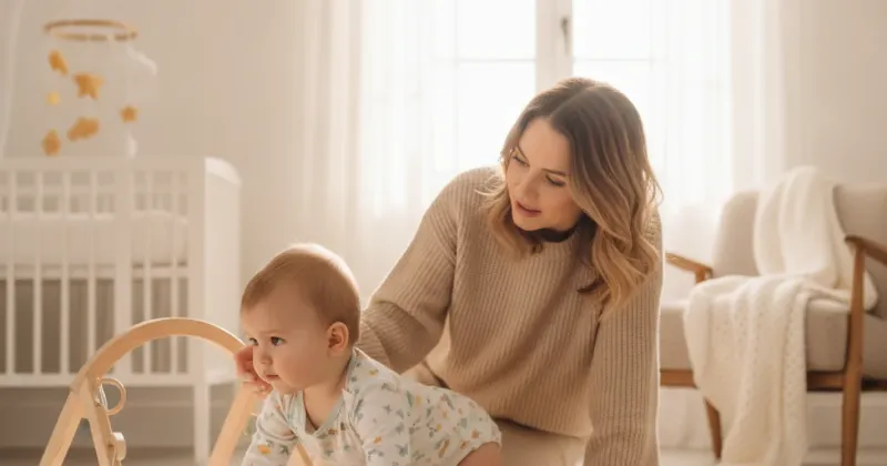 8 Aylık Bebek Gelişimi: Emekleme ve Ayrılık Kaygısı