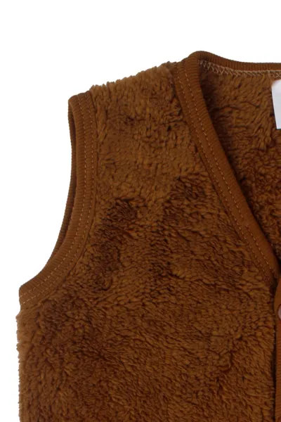 Unisex Kahverengi Welsoft Yelek