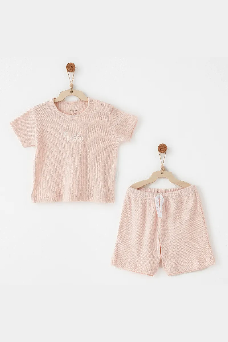 Andywawa AC26770 Jacquard Special Modal 2li Takım Pink