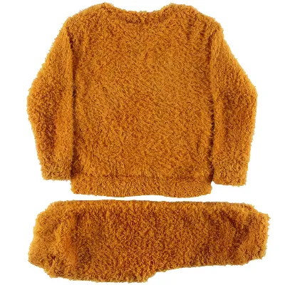 Unisex Hardal Mikili Welsoft 2'li Peluş Takım