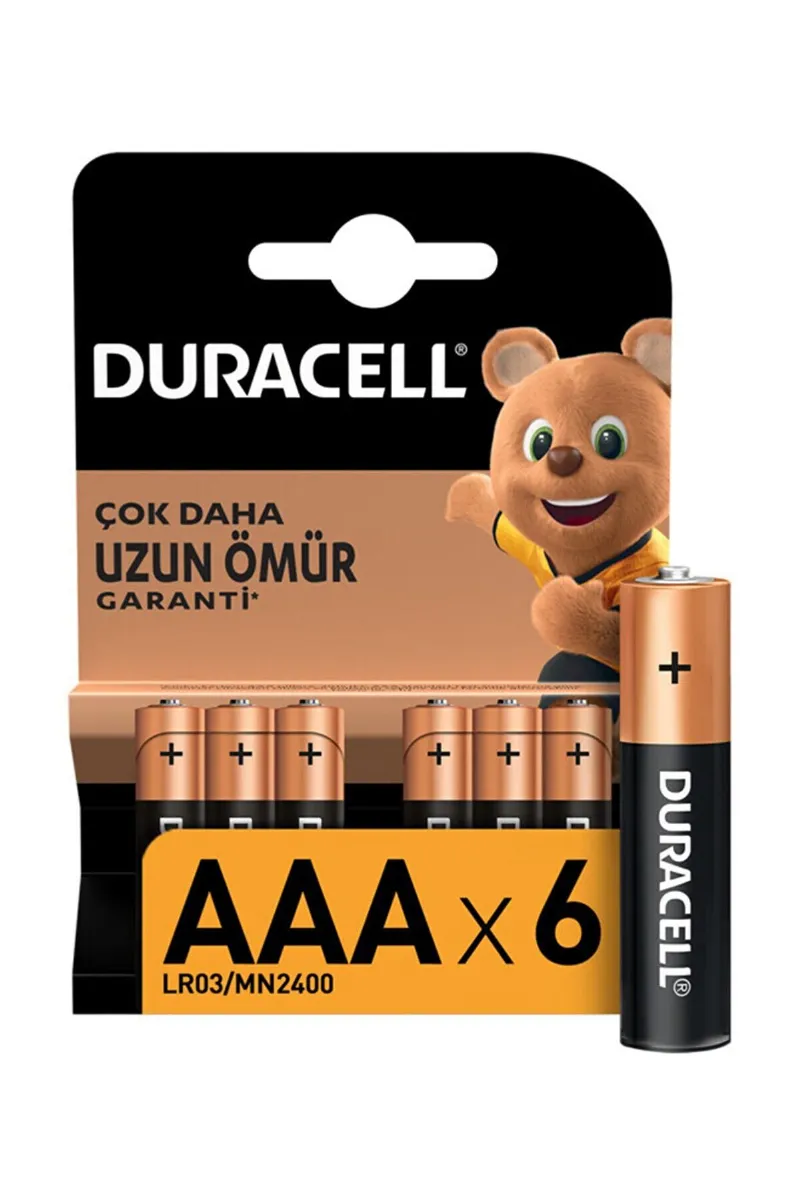 Duracell 6'Lı AA Kalem Pil