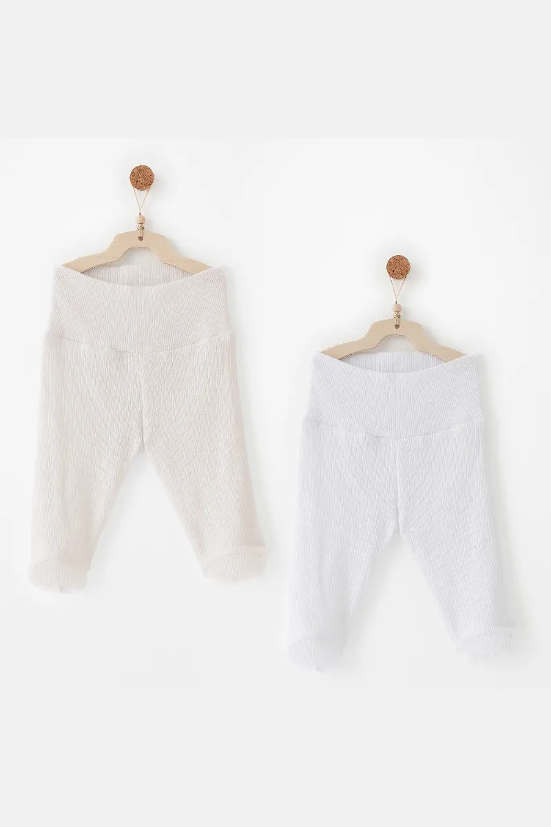 Andywawa AC26764 Special Modal 2li Pantolon Ecru White