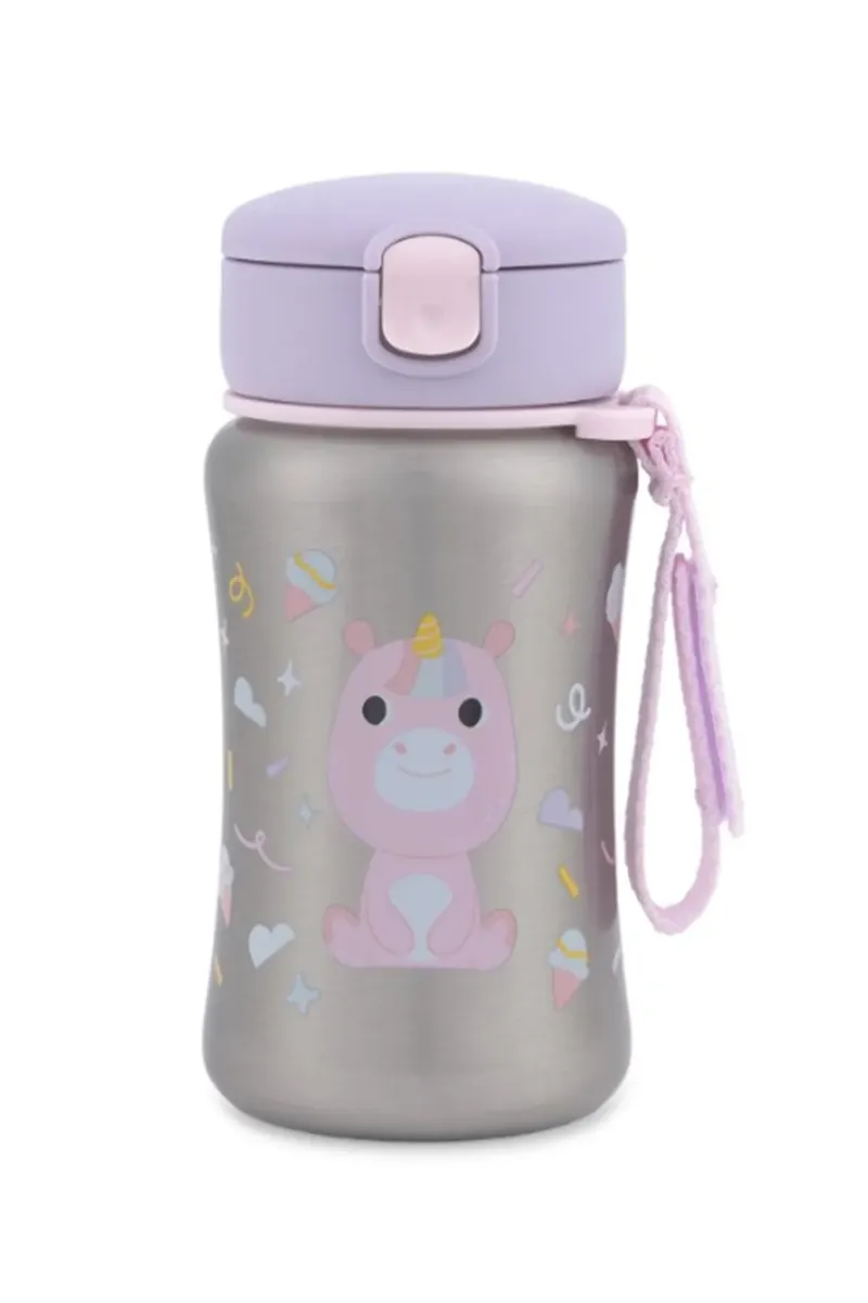Skip Hop Besties Squad Paslanmaz Çelik Pipetli Suluk Unicorn