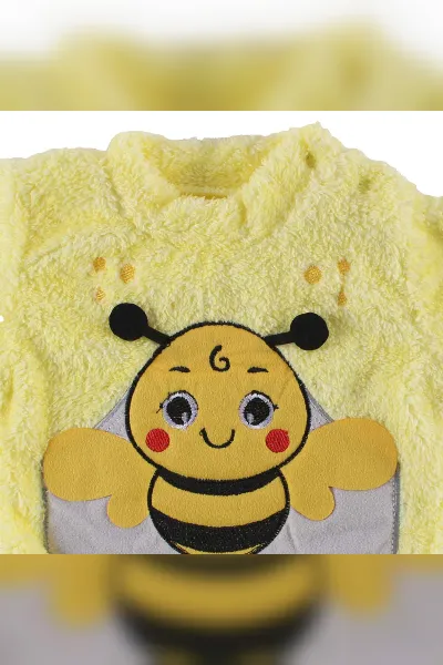 Unisex Sarı Arılı Welsoft 2'li Peluş Takım