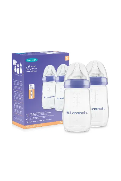 Lansinoh 240 Ml x 2 PP Biberon Seti