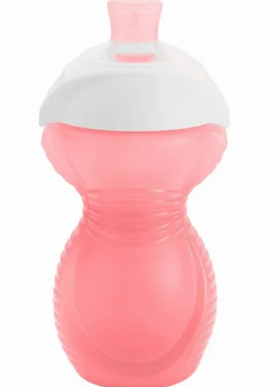 Munchkin Click Lock Isırmaya Dayanıklı Emzikli Bardak 9 Ay+ 296 ml 90063 DLST Pembe