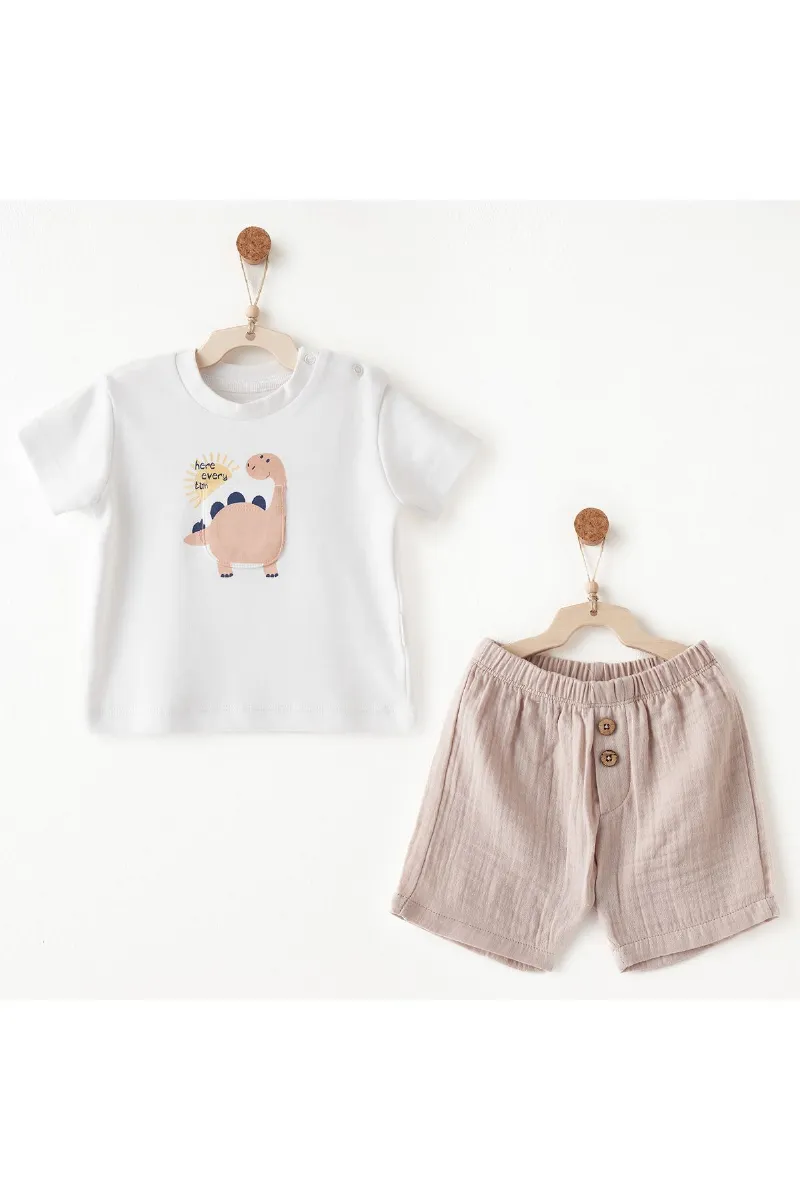Andywawa AC26735 Relax Time 2li Takım Beige
