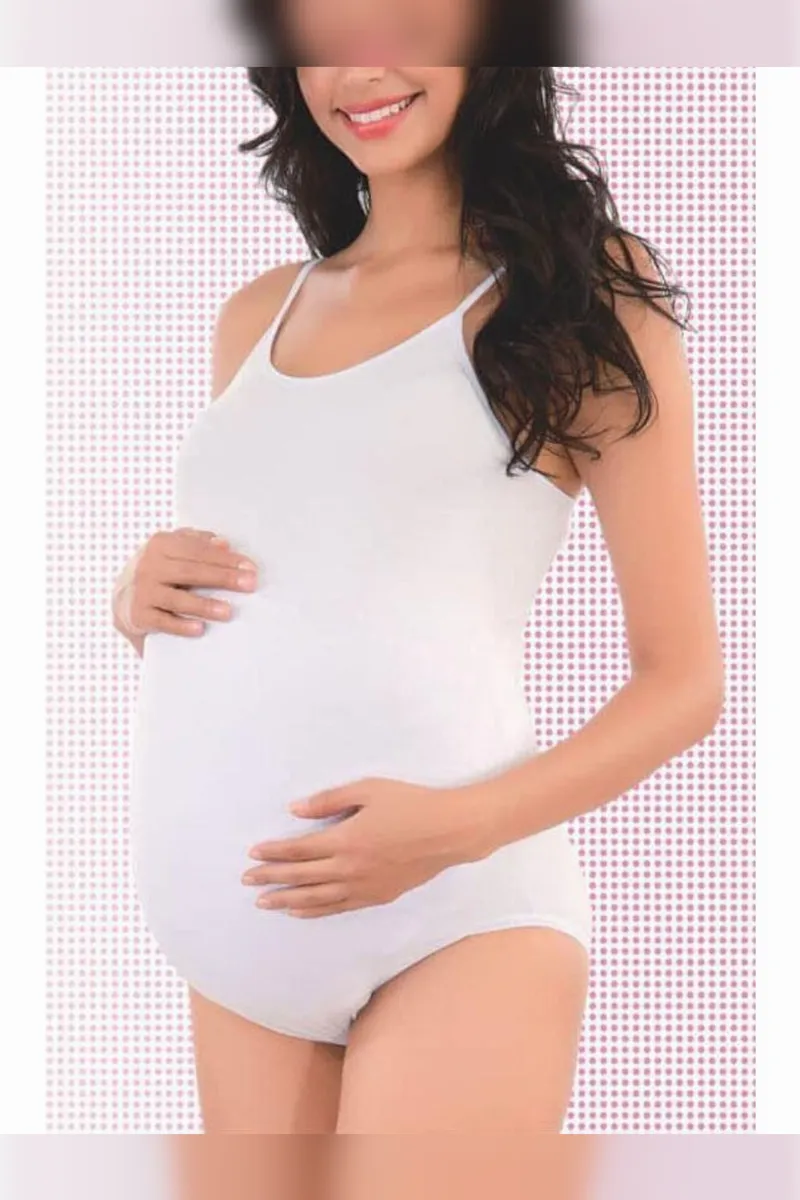İmer Hamile Çıt Çıt Body 9253 DLST White