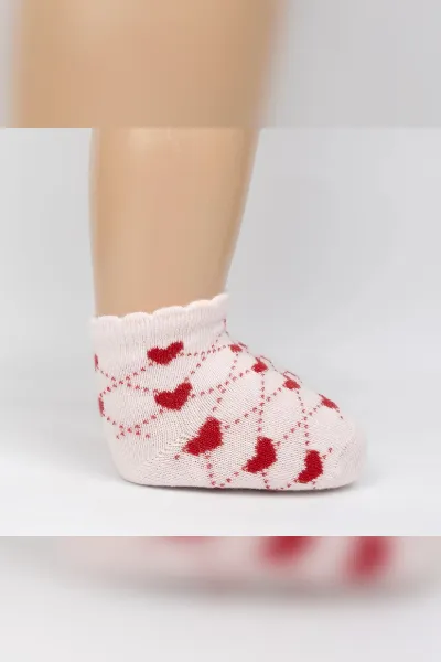 Katamino Tortum Kız Bebek Soket K46362 Asorti