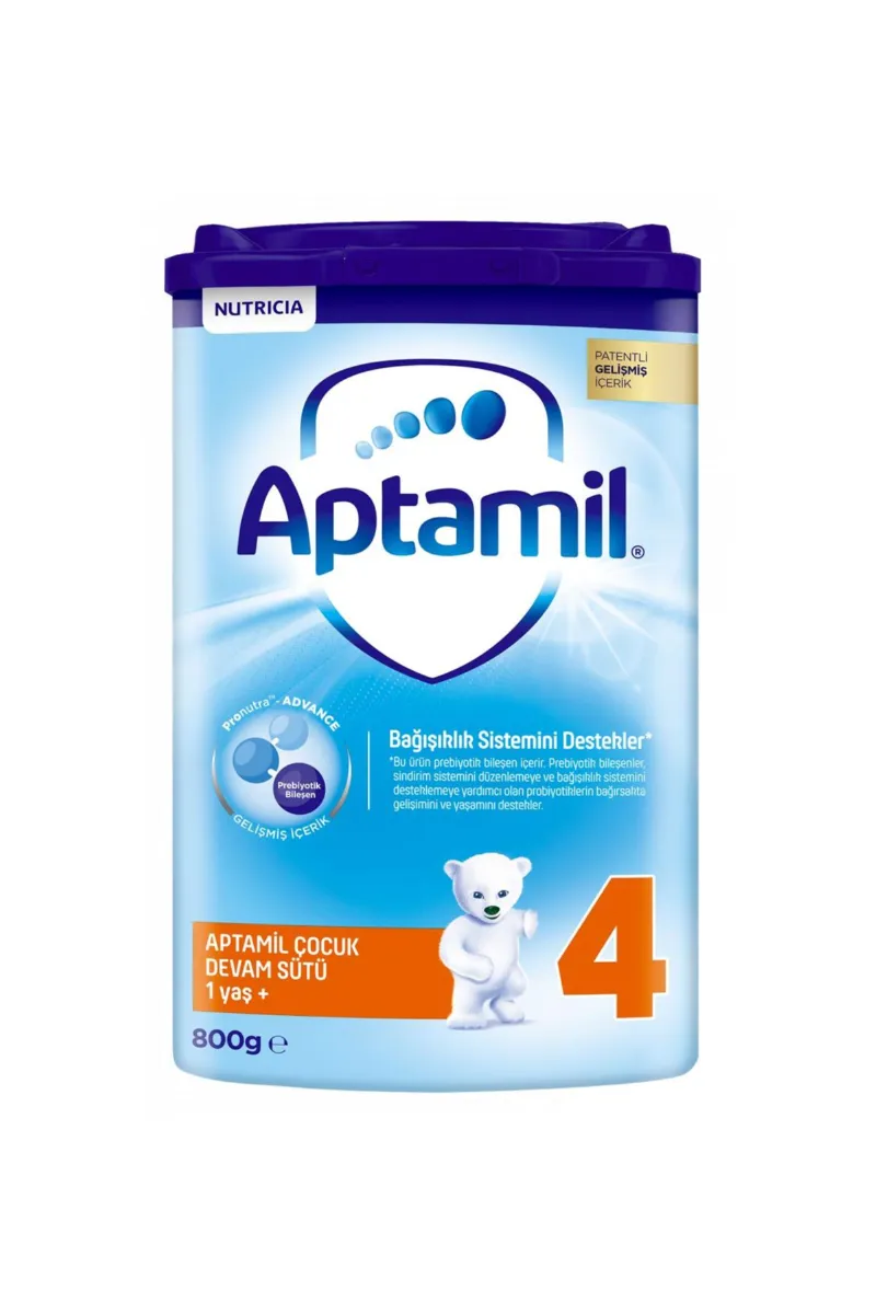 Aptamil Çocuk Devam Sütü Maması No4 1 Yaş+  800 Gr