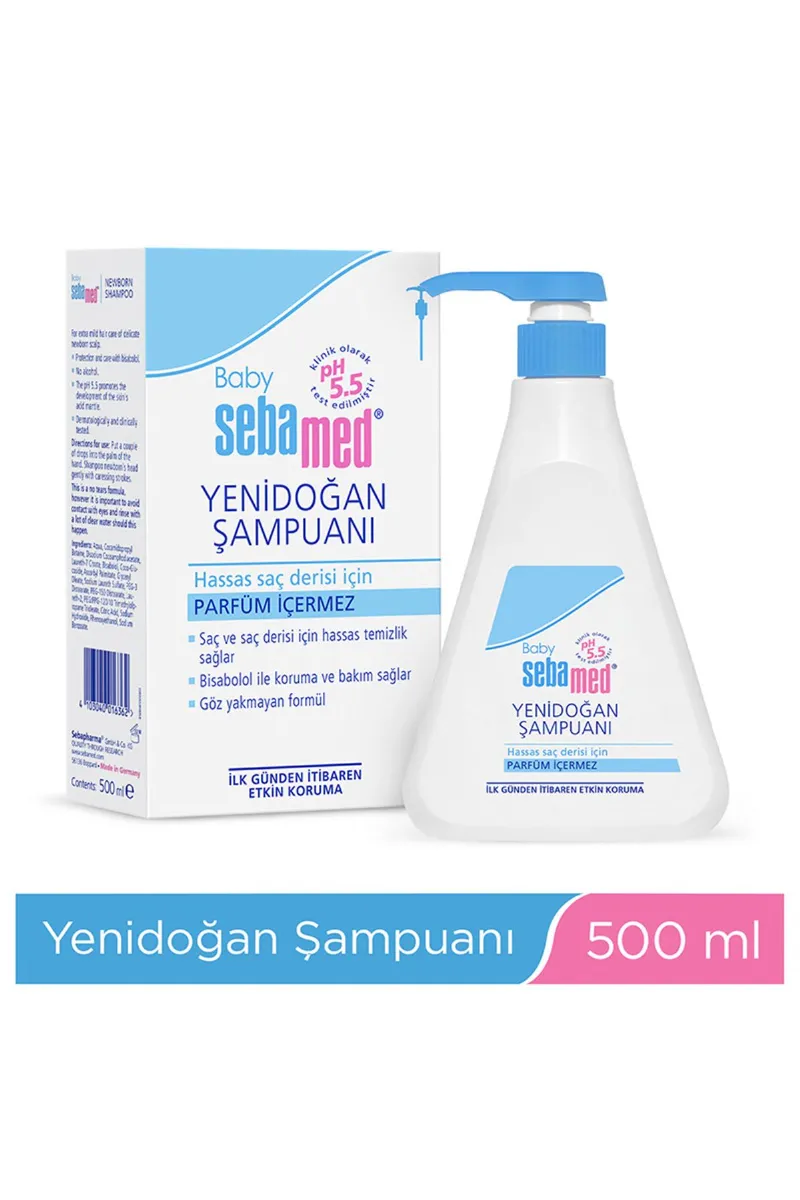 Sebamed Baby Yenidoğan Bebek Şampuanı 500 ml
