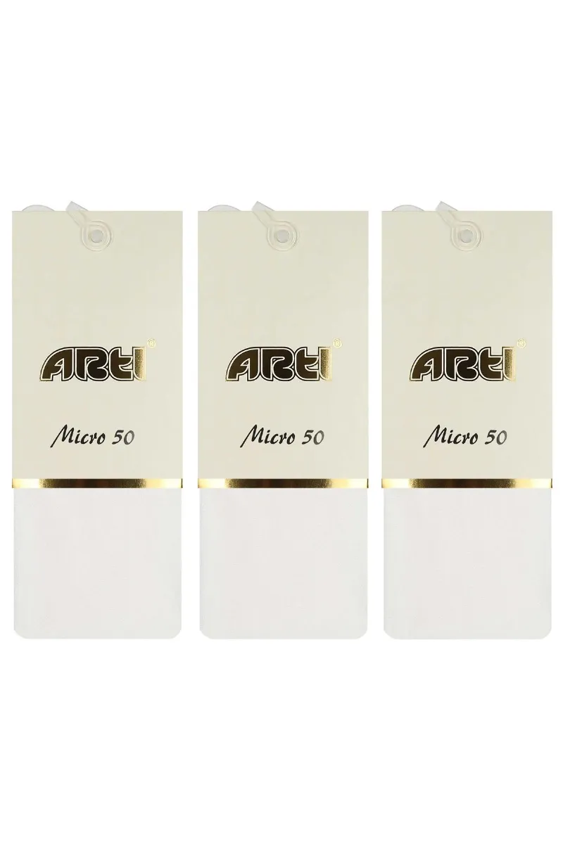 Artı Micro 50 Külotlu Çorap 600015 Beyaz