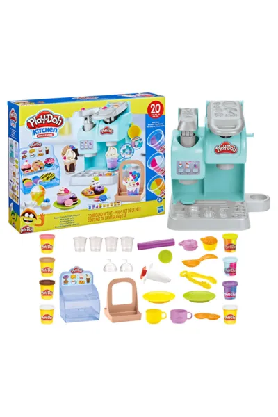 Play Doh Süper Renkli Kafe Oyun Seti F5836
